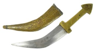 19TH CENTURY PALESTINIAN JAMBIYA DAGGER