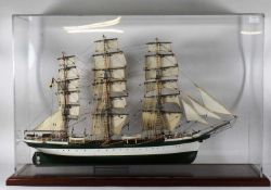 THE SEE ADLER - 1:100 SCALE MUSEUM QUALITY MODEL SHIP IN CASE