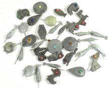 WWII SECOND WORLD WAR GERMAN WINTER RELIEF TINNIE BADGES