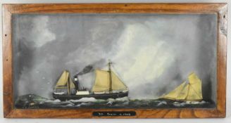 SS GEM - HALF-BLOCK SHIP MODEL