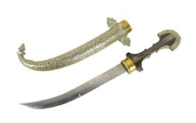 EARLY 20TH CENTURY MOROCCAN KOUMMYA DAGGER