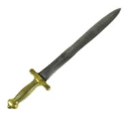 19TH CENTURY 1816 PATTERN FRENCH ARTILLERY SHORT SWORD