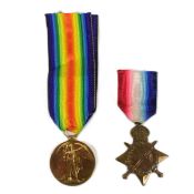 WWI FIRST WORLD WAR MEDAL PAIR - ROYAL ARMY MEDICAL CORPS