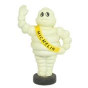 VINTAGE CAST IRON MICHELIN TYRE MAN BIBENDUM FIGURINE