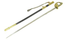 19TH CENTURY BRITISH COLONIAL 1827 PATTERN NAVAL SWORD