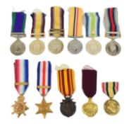COLLECTION OF REPLICA CAMPAIGN MEDALS