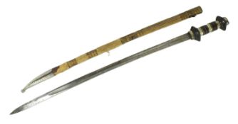 EARLY 20TH CENTURY AFRICAN MENDE PEOPLE SWORD