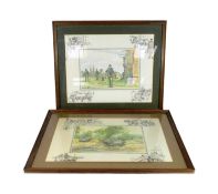 AFTER KEN HOWARD - X2 SIGNED LIMITED EDITION PRINTS