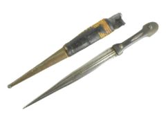 19TH CENTURY CAUCASUS KINDJAL DAGGER
