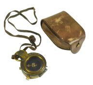 WWI FIRST WORLD WAR BRITISH OFFICER'S MARCHING COMPASS