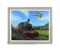 LITTLE LEGENDS - OIL ON BOARD LEE LACEY PAINTING