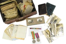 WWII MEDALS & LARGE COLLECTION OF LETTERS - ROYAL AIR FORCE