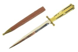 19TH CENTURY STILETTO DIRK