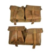 WWII SECOND WORLD WAR GERMAN G43 PARATROOPER AMMO POUCHES