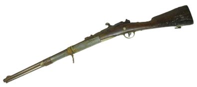 19TH CENTURY FRENCH MODEL 1874 GRAS RIFLE WITH ARAB DECORATION