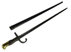 19TH CENTURY FRENCH ME-1874 GRAS RIFLE BAYONET