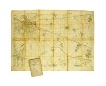 WWI FIRST WORLD WAR TRENCH MAP - CAMBRAI REGION - FRANCE