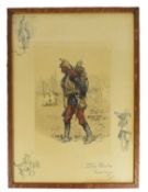 SNAFFLES (1884-1967) - SANS PANACHE FRENCH CAVALRY 1914