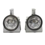 TWO VINTAGE BRITISH RAILWAYS BARDIC LAMPS