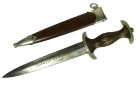 WWII SECOND WORLD WAR GERMAN THIRD REICH SA DAGGER