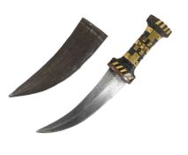 19TH CENTURY SYRIAN JAMBIYA DAGGER