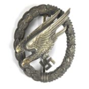 WWII GERMAN LUFTWAFFE PARATROOPER BADGE