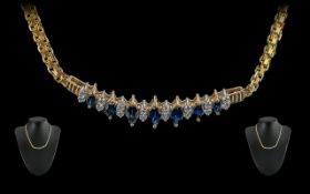 Ladies Pleasing Quality 14ct Gold Columb