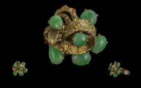 Ladies - Large / Impressive 14ct Gold Ja