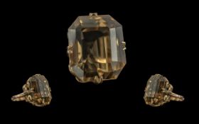 Ladies 14ct Gold Large and Impressive Si