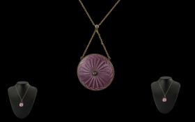 Art Deco Period Ladies - 15ct Gold and P