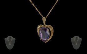 Ladies Pleasing Quality 9ct Gold Heart S
