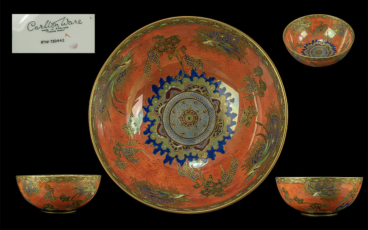 Carlton Ware Excellent and Large Hand Pa