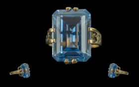 Ladies - Pleasing 9ct Gold Single Stone