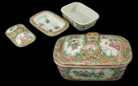 Cantonese Lidded Soap Dish, pierced lin