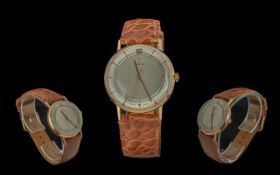 Omega Gent's Superior 18ct Gold Automatic Wrist Watch,