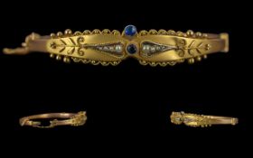 Victorian Period - Ornate Ladies 9ct Gol