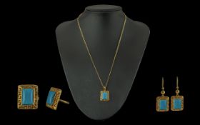 Ladies Fine Quality 21ct Gold - Hand Cra