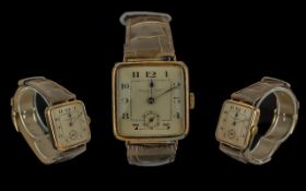 International Watch Company Gents 9ct Go