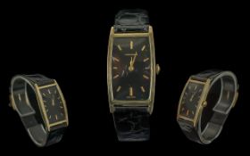 Longines Gents 14ct Gold Cased Mechanica