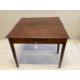 A George III rectangular mahogany folding tea table, width 92cm, depth 45cm, height 73cm - Image 2 of 2