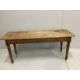 A Victorian rectangular fruitwood kitchen table, width 174cm, depth 60cm, height 76cm - Image 1 of 2
