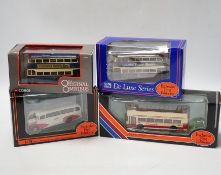 Thirty-three boxed EFE and Corgi OOC buses and coaches, operators include; London Transport,