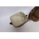 A 19th century Chinese Yixing bowl with character marks and a Peruvian vessel in the form of an owl, - Image 3 of 4