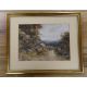 Andrew Law (Scottish, 1873-1967), watercolour, 'Brig O'Turk', signed, 24 x 33cm - Image 2 of 5
