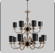A 'Cole' chandelier by Villaverde