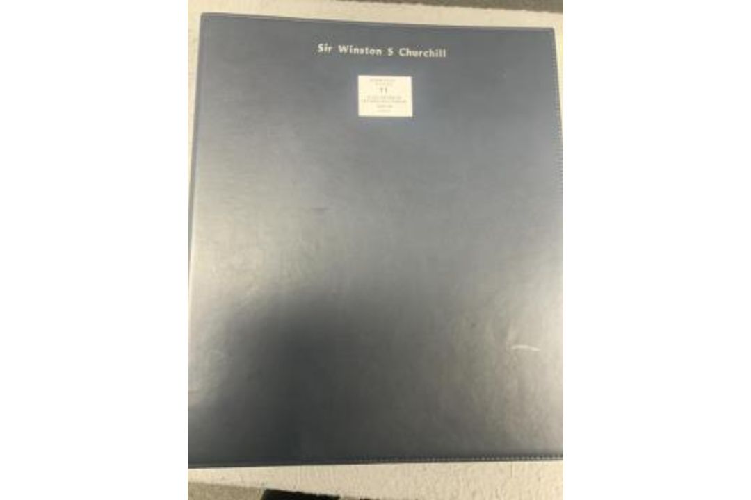 A collection of letters and other memorabilia regarding the unveiling of the Oscar Nemon (1906-1985) - Image 2 of 9