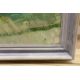 Alan Thornhill, impressionist oil on board, Sapperton, Gloucestershire, signed with monogram, 49 x - Image 3 of 3