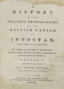 ° ° Orme, Robert - A History of the Military Transactions of the British Nation in Indostan, from