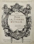 ° ° De Fer, Nicolas - Cartes Nouvelles et Particulieres pour la Guerre d'Italie....pictorial