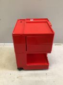 A Boby trolley, width 42cm, depth 40cm, height 52cm